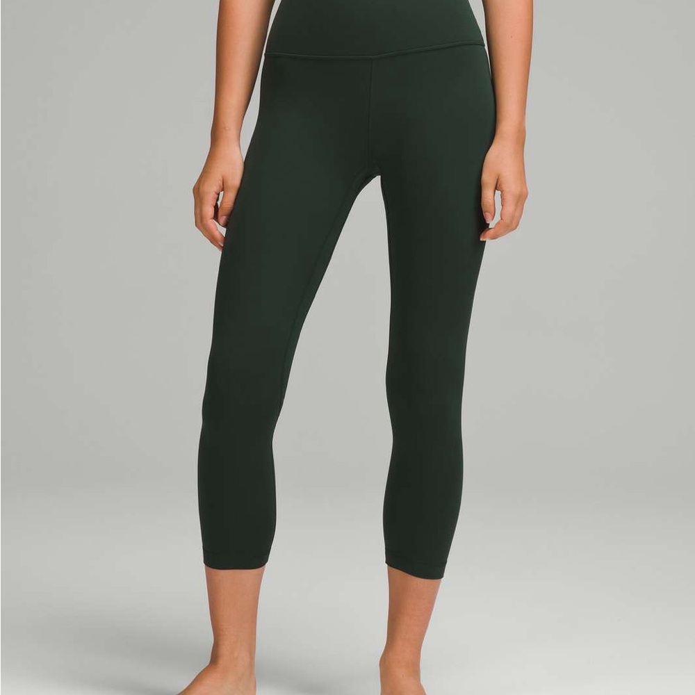 Lululemon Dark Green Align Leggings Sz 8 Legacy green
